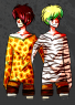 not their usual outfits!