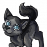 A feral chibi surprise by my friend Mayo on Furcadia