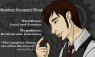 One of my roleplay signatures on GaiaOnline, providing a helpful summary of his character.