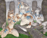 Some more Pictish wolves. Credit to artist(s)