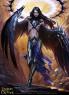 This is mostly a body and face with hair reference. His wings and arms are separate.