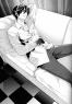Damien has a chronical illness of bringing his work home with him, and often falling asleep while doing so