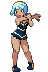 An edited version of Pokemon's Swimmer Sprite to make it look like Nixie