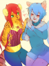 Lokivia and Niffy. <3