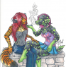 Loki and Idious smoking dat dank. -By Idious
