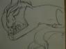 Satoshi has a bit of a Soft Spot for an incubus named Zydrate, here he is showing his affentions, in feral form, by giving the little beast a bath... <3