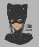 Iori dressed up as catwoman