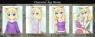 A Character Meme I completed. Reila at four different ages.