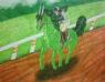 Yes im in love with my dragon horse. Isn't he cute! He's got such an adorable face I can't help it. Plus I wanted to give Zain a good scare.  - you dA name: GuardianofDeathSkoll - Horse's name: Asang - horse's age:44 years - horse gender: Stallion - horse