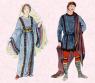 The seemingly male figure on the right is a possible idea of what Ryker could be wearing at any point.