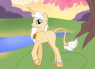 Just an idea of her feral version. made on the pony creator by generalzoi on DA. Again, yes, I'm a pegasister, bite me :P