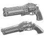 Jamison's idea for armor-piercing revolvers (picture not made by me, if you know who made it please let me know because I want to give them proper credit).  He currently has one built, and is now looking for an opportunity to test it.