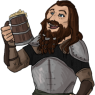 Valder and his love for beer, made by the talented Spellplague (http://spellplague.deviantart.com/)