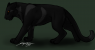 Julien's panther form, art (c) myself.