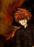 (Drawn by Kaiba) Kota quite enjoys murder, y'know... is that a fiery wing? -Hint-