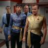 Mirror Spock and the Mirror USS Enterprise 1701 crew