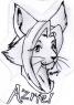 '09 At Oklacon 7 watched her draw it in a matter of a few minutes, would have been colored in, but she had none. (Anthro)