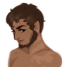 sometimes his hair looks tame