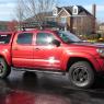 Natasha's Tacoma, which she named after a dear friend of hers who went missing.