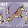Design Note: She is symmetrical on either side, except for the torn ear!