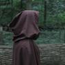 The type of basic cloak she wears when around others and during the day.
