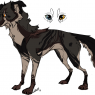 this is dogmeat, jek's dumb fucking sister also drawn by http://www.furaffinity.net/user/wakashark/