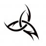 This is the symbol of the markings on his back. Though its red and not black.