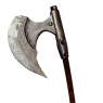 A one handed axe. Roughly what Ziral's currently armed with