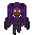 A walking sprite of Krigare.