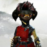 fancy pirate Riaff, with new haitcut and everything (he uses an entire tube of hair gel to make that happen, please be proud of him)