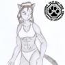 One of the attires she uses to wear in unnarmed fights. Plus a hairstyle experimentation. :P