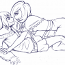 Carli and her girlfriend. By Iden's player.