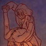 Suddenly he rounded on Jekel, emboldened--unless stopped he would slide an arm around the gunner's waist and dip him.