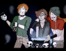 (left to right: Lantern, Gizmo, Flickly) it's a silly picture of Gizmo and the boys in Halloween town. singing a silly song of some sort :3
