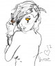 A doodle of mine that I never finished. I'm clearly no artist!