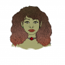 green version! her w/o glamour