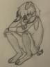 Recently drawn during dinner.