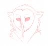 "dis is my angry face," by Kin!
