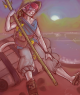 By Wovstah. Ember in Kim'Nek's homeland with his wings and headwings hidden.