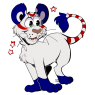 Gift art from MizzKitty --artwork by Kaijuparty (non-furcadian)