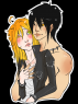 Amity (left) and Rezon. Amity is his boyfriend currently.