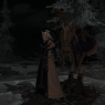 The Matriarch and her personal chocobo, Elusmus