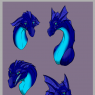 expression sheet for saph. done by Elfnoises/theremarkablyvicious on DA/FA