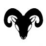The customized unit patch of Mitch's unit. The black represents the fact that they are the odd ones out while the Bighorn Ram is a statement that they can hold their own in a fight.