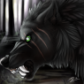 Blare in his werewolf form. By Sinisterplay on FA.