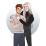 Vasyl and his Boyfriend Laren by Hettemaudit on DA! A gift from f0x!