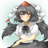 What she'd look like as a human, just remove the.. odd.. fluffy things, and the wings.