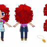 Modern Neriah Chibi Ref Sheet