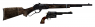 Victoria's standard issue Brush Rifle and her Ranger Sequoia.